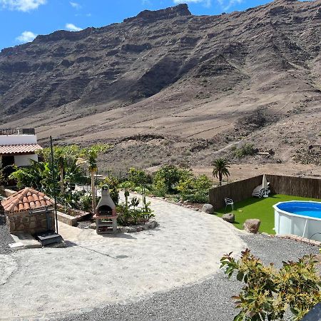 Casa Rural Con Bano Adaptado Y Piscina En Mogán Exterior photo