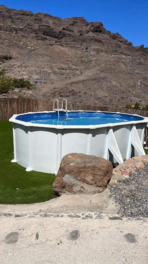 Casa Rural Con Bano Adaptado Y Piscina En Mogán Exterior photo