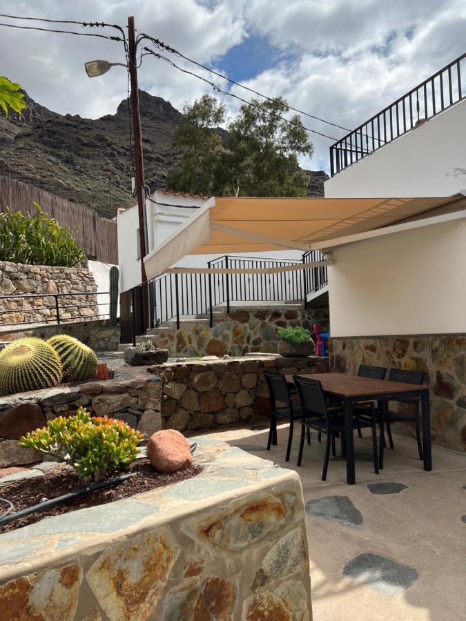 Casa Rural Con Bano Adaptado Y Piscina En Mogán Exterior photo