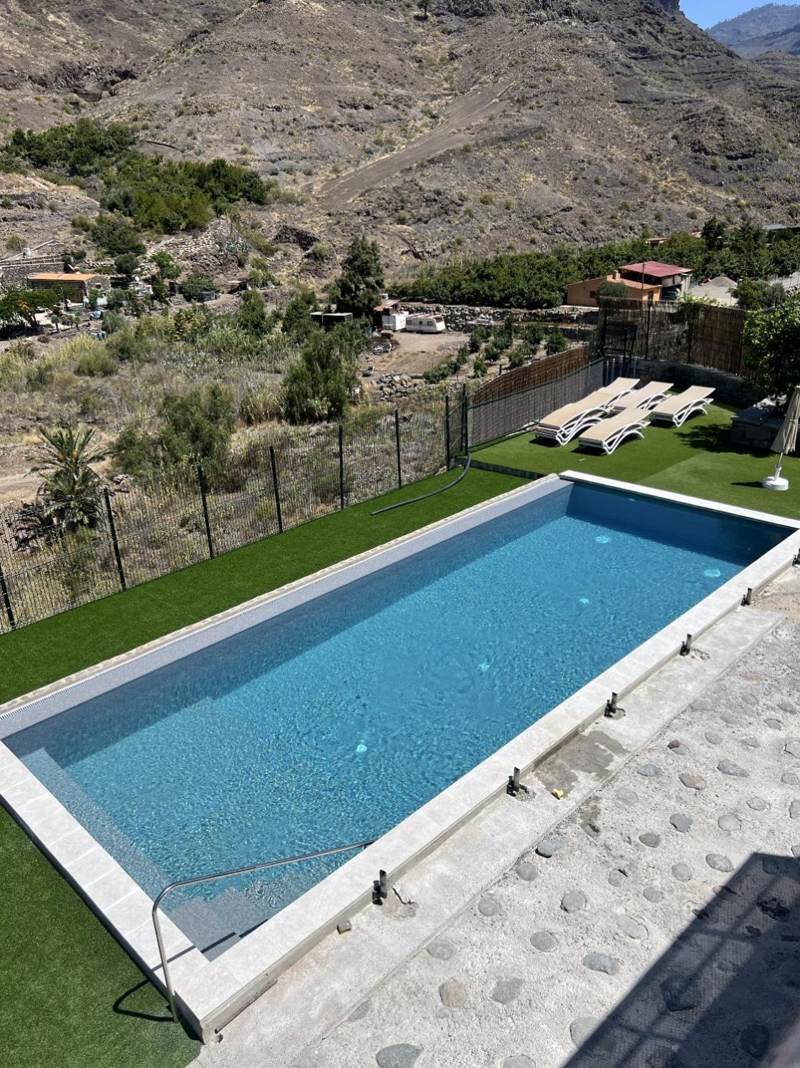 Casa Rural Con Bano Adaptado Y Piscina En Mogán Exterior photo